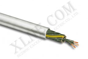 H05VV5-F 12×0.5 耐油聚氯乙烯护套非屏蔽软电缆
