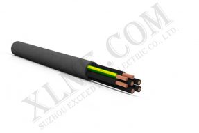 H05VV5-F 7×1.5 耐油聚氯乙烯护套非屏蔽软电缆
