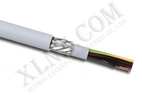 H05VVC4V5-K 6X0.75 双护套耐油屏蔽软电缆