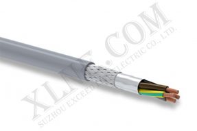YSLCY 4X4.0 耐油聚氯乙烯护套屏蔽软电缆